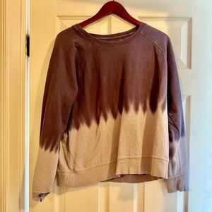 Athleta Sweatshirt Ombre Purple/lavender